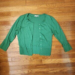 Hobbs London Green Cardigan